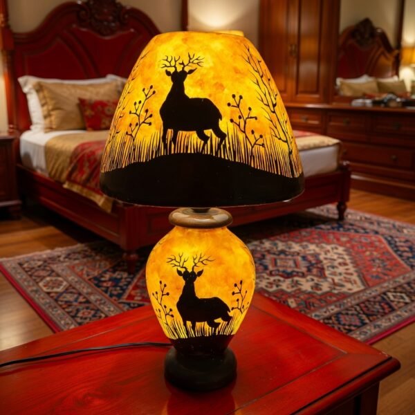 Glowing Doe Theme Camel Skin Lamps | 20 Inch size
